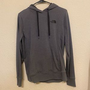 The North Face gray hoodie. Size medium